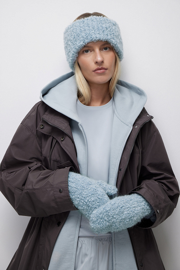 Варежки (голубой)