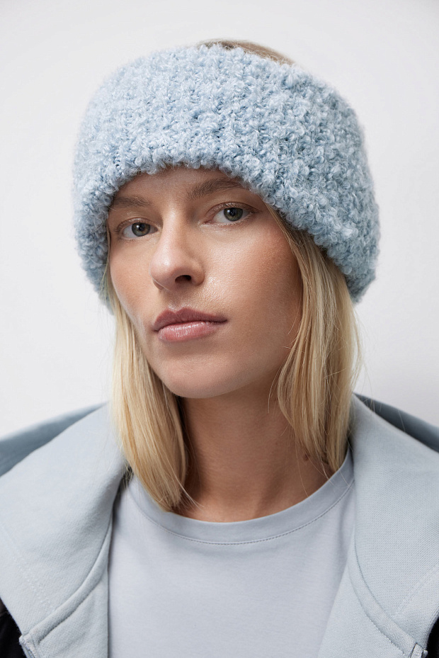 Повязка на голову (голубой)