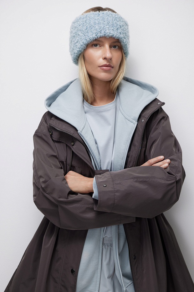 Повязка на голову (голубой)