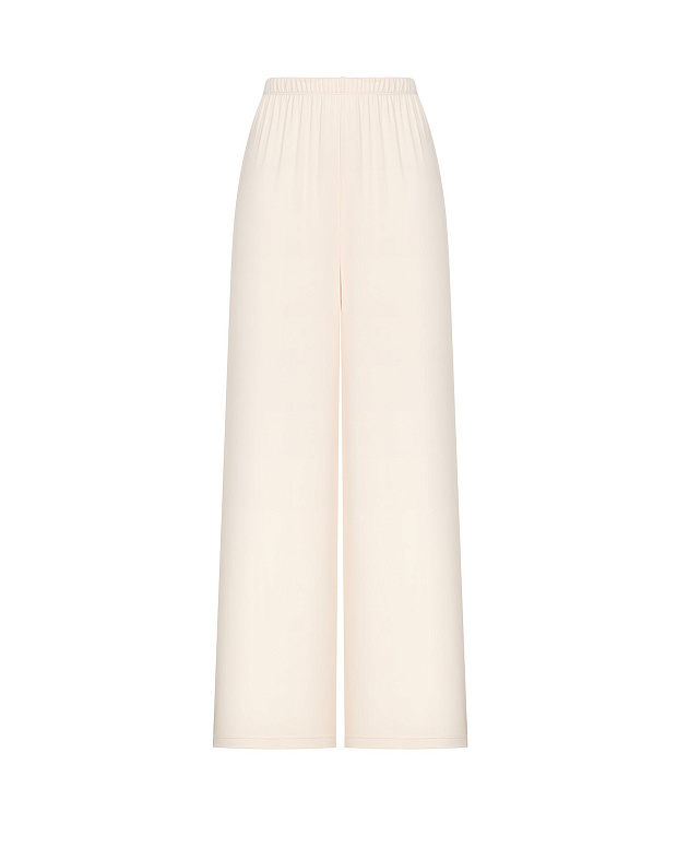 Брюки свободные (кремовый)