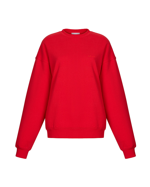 Свитшот оверсайз (красный)