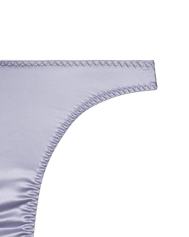 Трусы-танга с высокой посадкой (лавандовый)