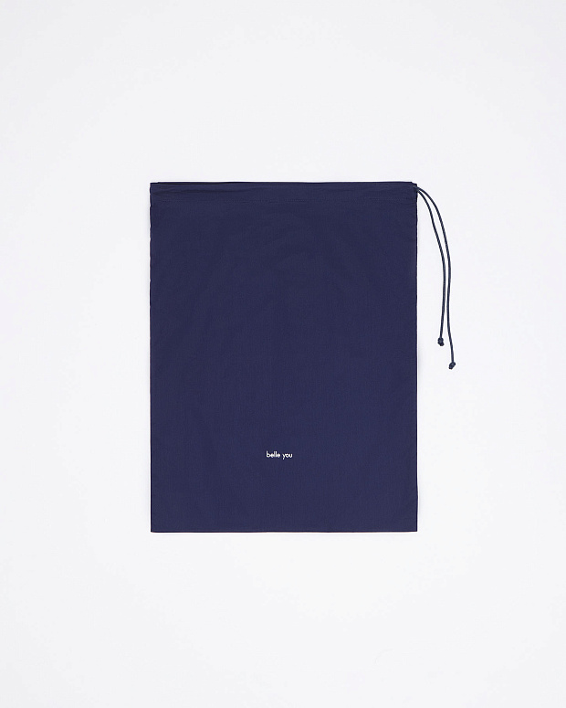 Пижамная рубашка  (темно-синий)