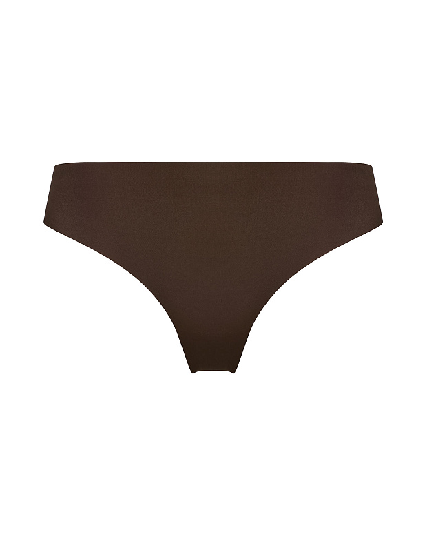 Трусы-танга в наборе (шок / серо-беж / пудр-роз)