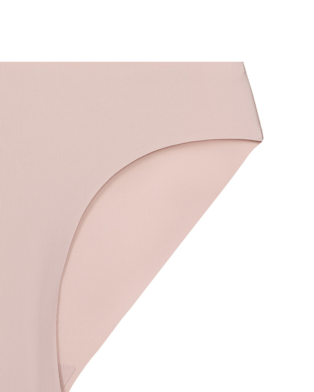 Трусы-слипы в наборе (шок / серо-беж / пудр-роз)