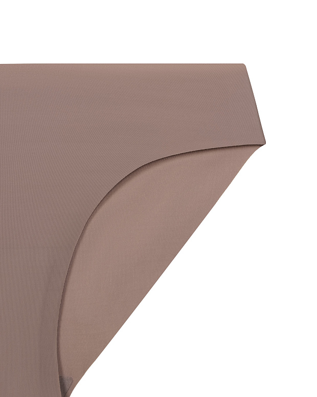 Трусы-слипы в наборе (шок / серо-беж / пудр-роз)