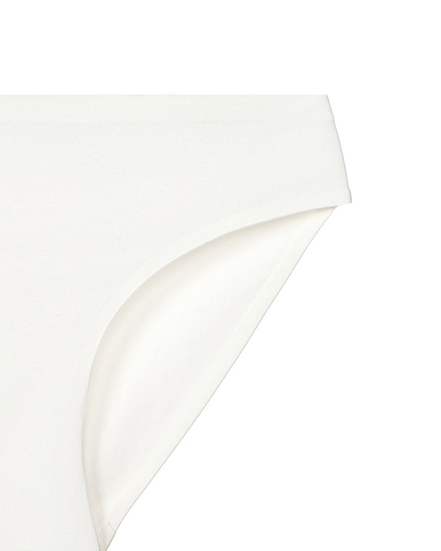 Трусы-слипы со средней посадкой (молочный)