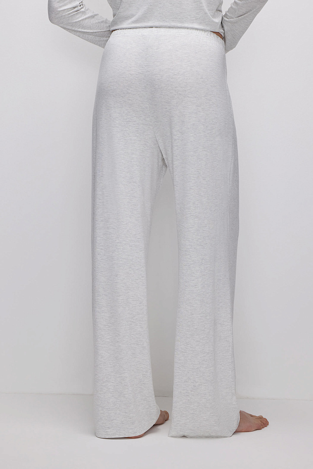 Пижамные брюки женские (серый меланж)