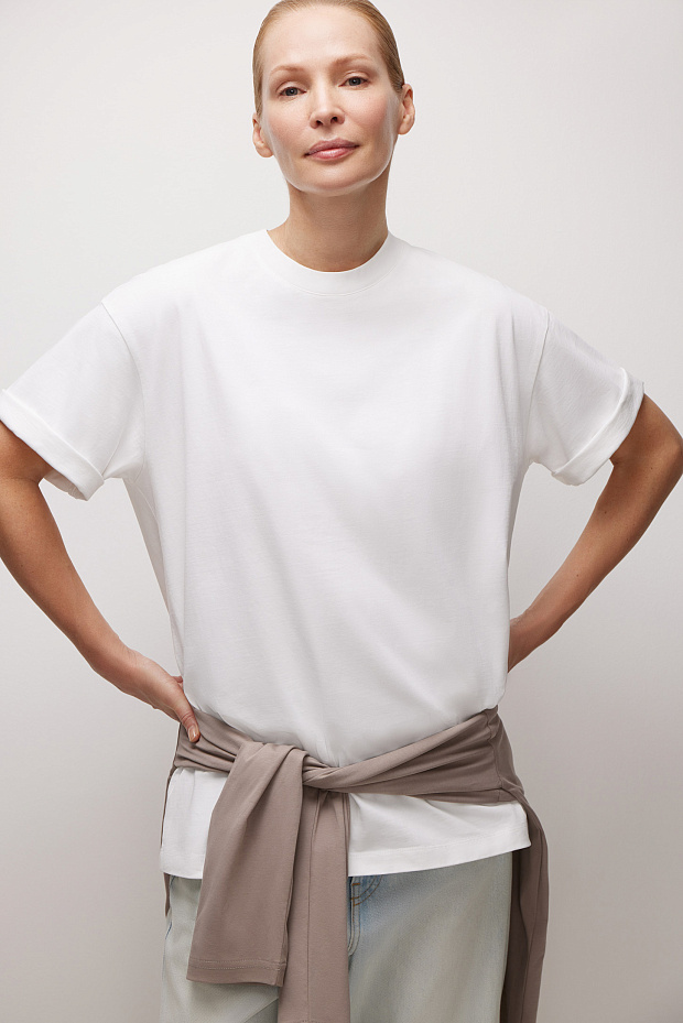 Футболка оверсайз (белый)