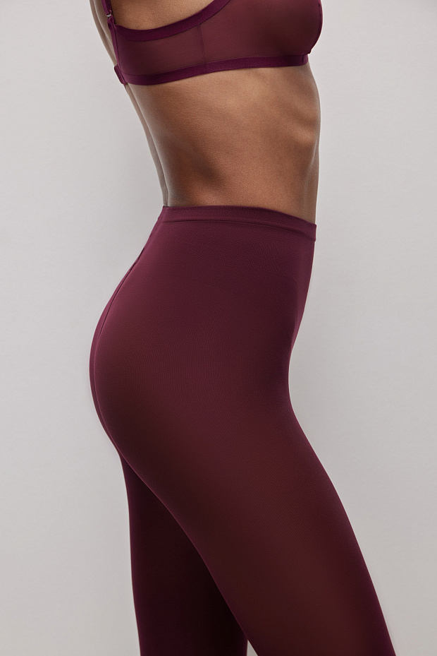 Колготки (бордовый)