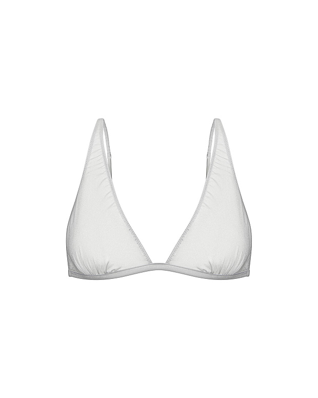 Бюстгальтер с треугольными чашками (дымчатый)