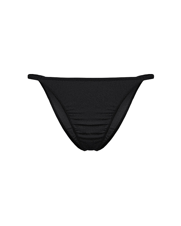 Трусы-танга со средней посадкой (черный)