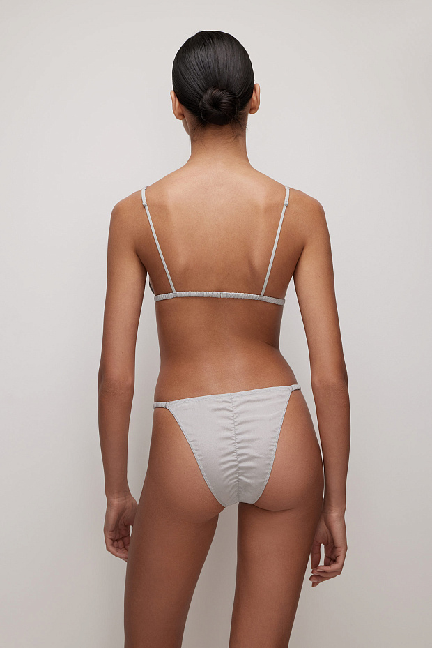 Трусы-танга со средней посадкой (дымчатый)