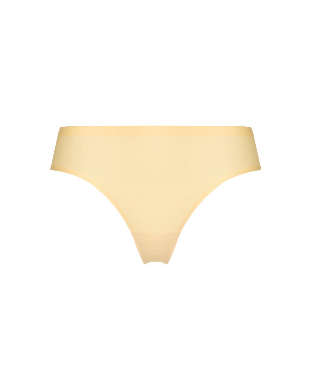 Трусы-бразильяно со средней посадкой (дыня)