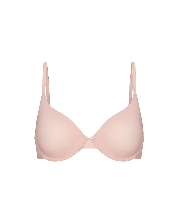 Бюстгальтер с формованной мягкой чашкой (холодный мокко)