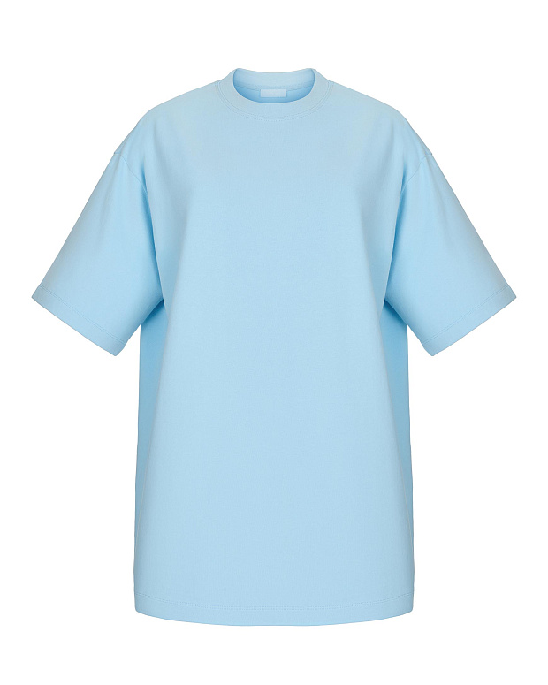 Футболка оверсайз (голубой)