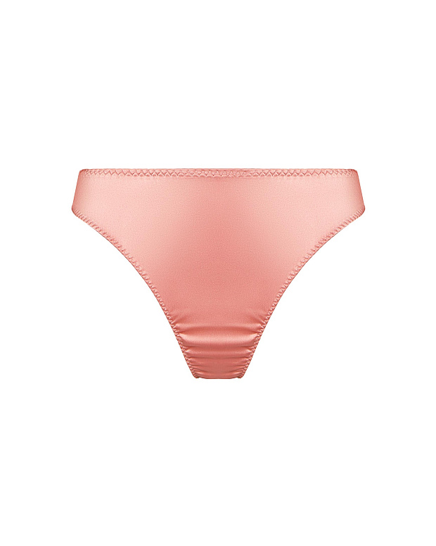 Трусы-бразильяно со средней посадкой (чайная роза)