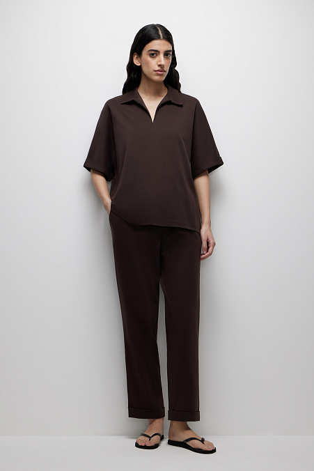 Укороченные брюки (эспрессо)