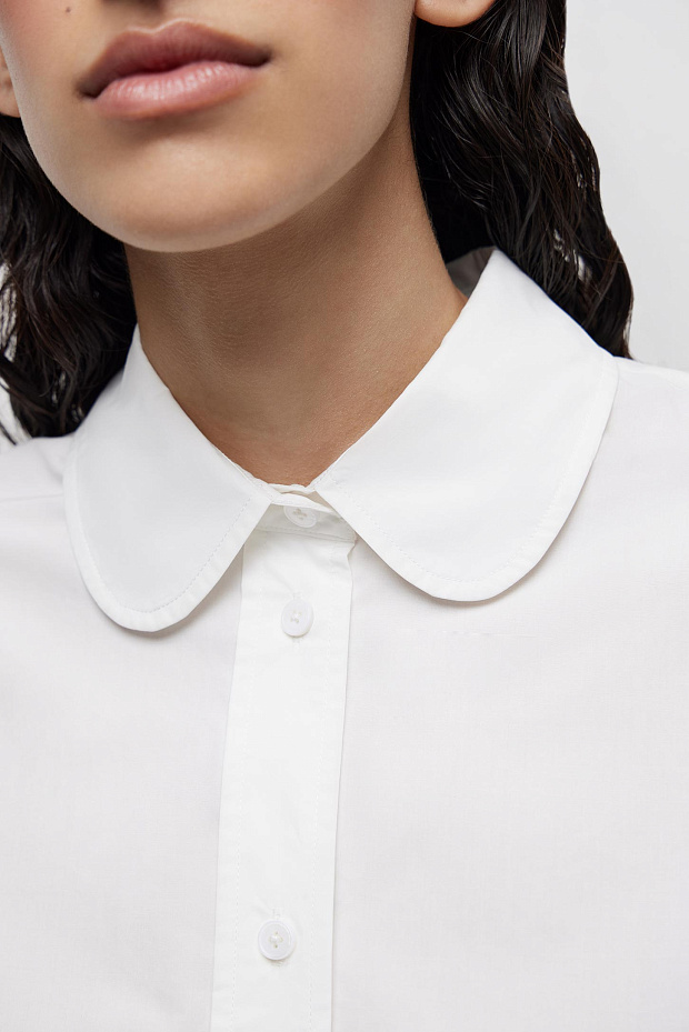 Пижамная рубашка (молочный)