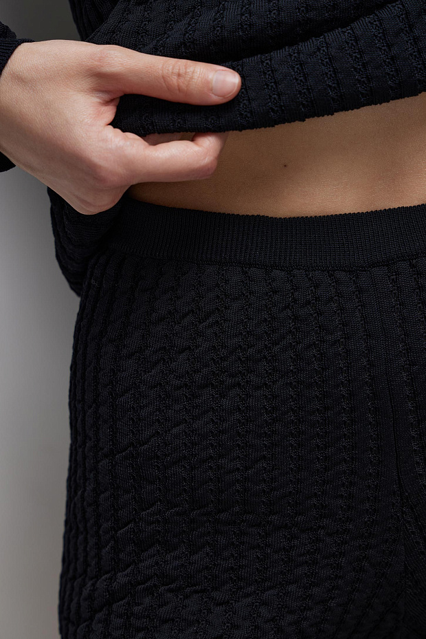 Укороченные шорты (черный)