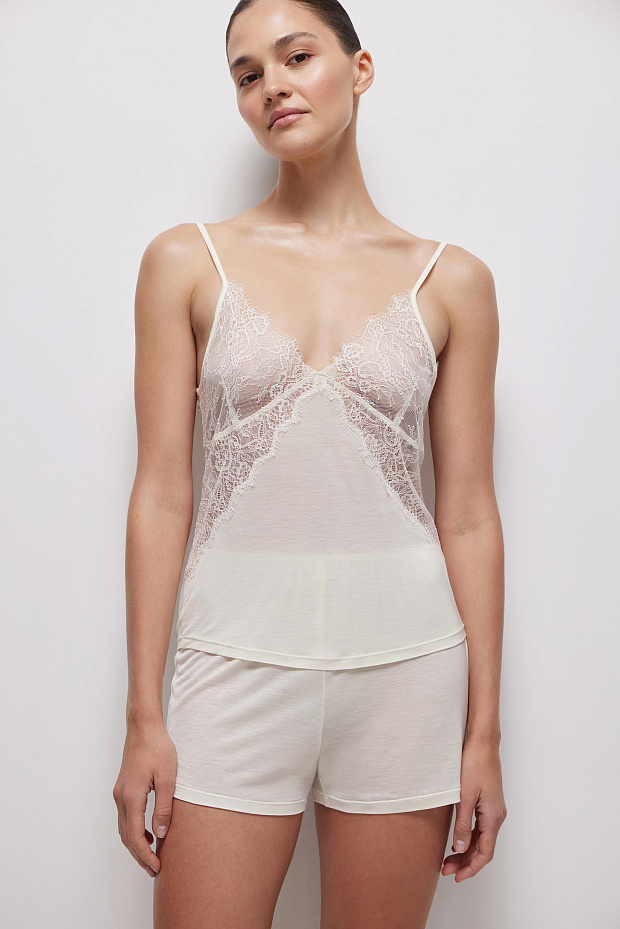 Шорты пижамные (пломбир)