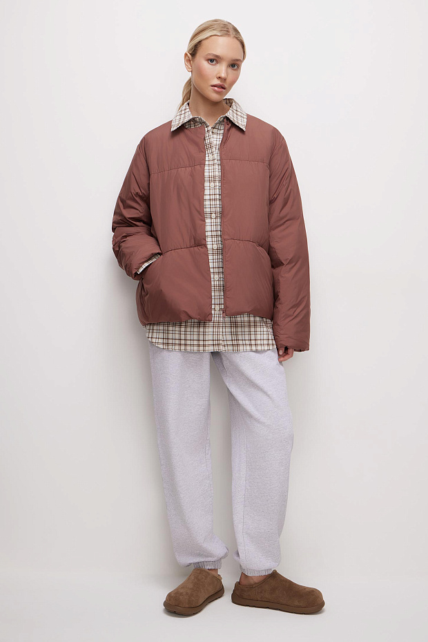 Пуховик (терракотовый)