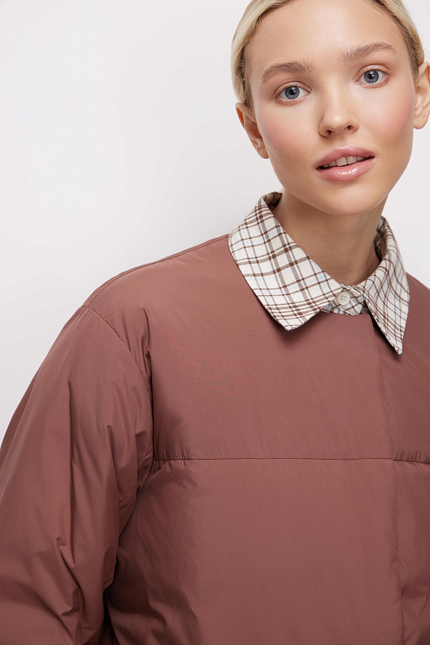 Пуховик (терракотовый)