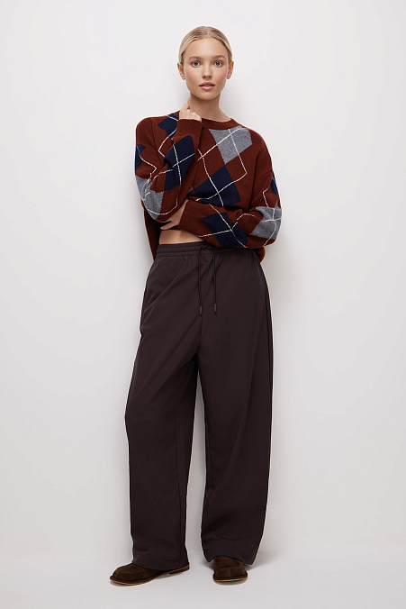 Брюки прямые (эспрессо)