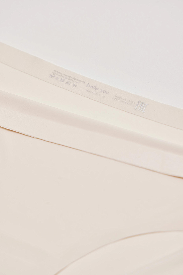 Трусы-стринги со средней посадкой (пломбир)