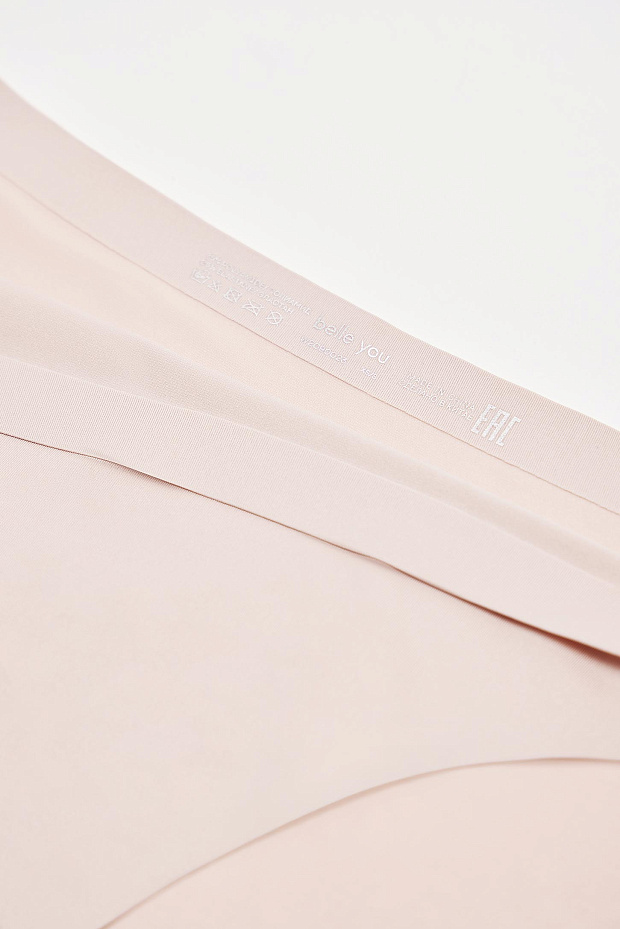 Трусы-слипы c лазерным кроем Invisible (пудрово-розовый)