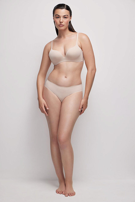 Бюстгальтер классической формы (нюдовый)
