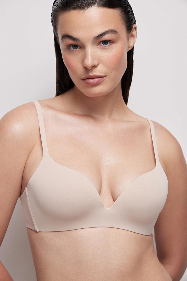 Бюстгальтер классической формы (нюдовый)