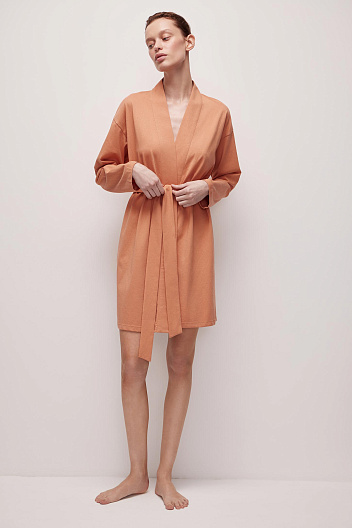 Халат из хлопка Home Story