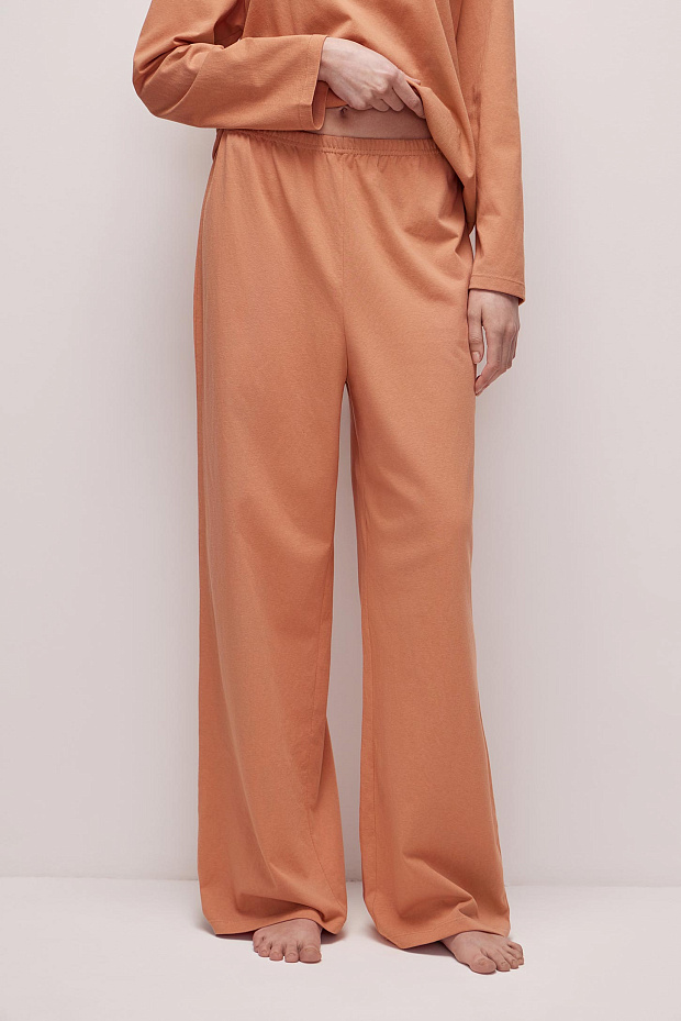 Домашние брюки (персиковый)
