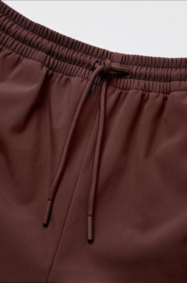 Брюки прямые (махагон)