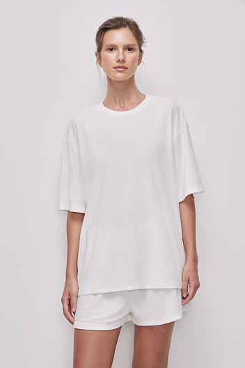 Футболка из тонкой махры Lounge time