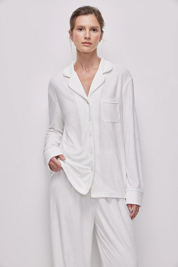 Рубашка из тонкой махры Lounge time