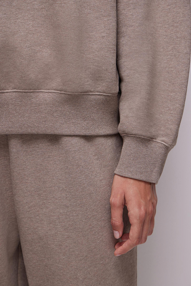 Толстовка оверсайз (кофейный меланж)