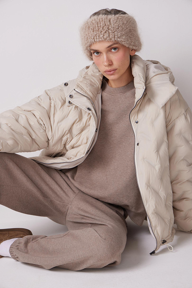 Толстовка оверсайз (кофейный меланж)