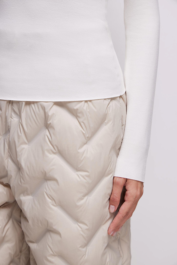 Водолазка без молнии (молочный)