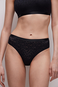 Трусы-танга со средней посадкой Lace Flower