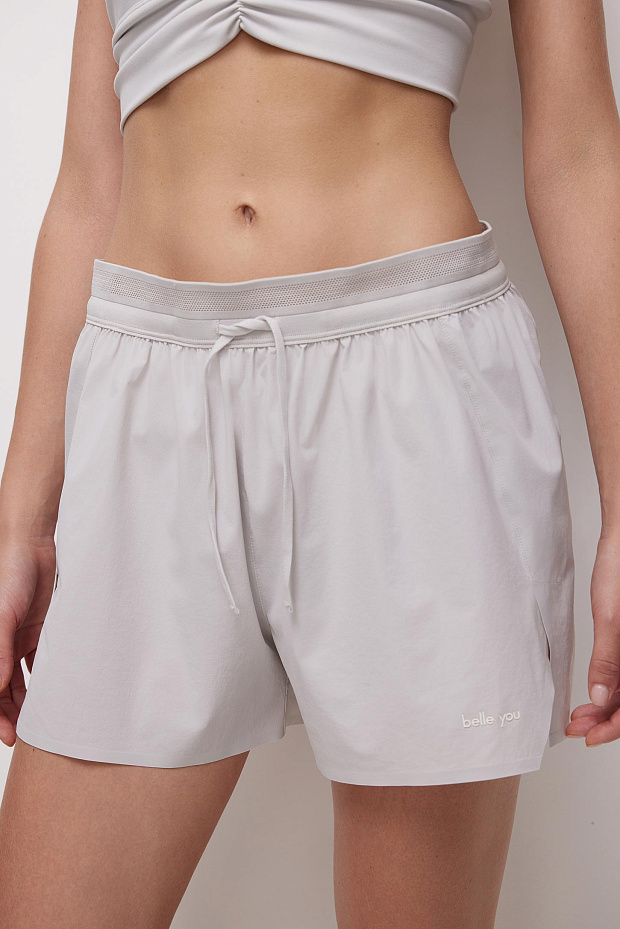 Спортивные шорты (светло-серый)