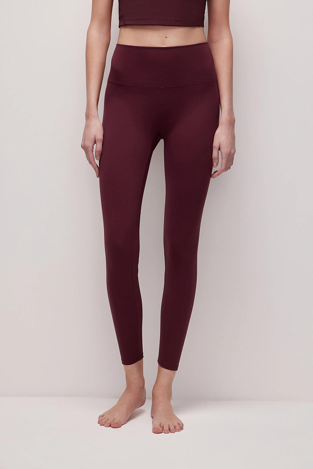 Спортивные легинсы (бордовый)