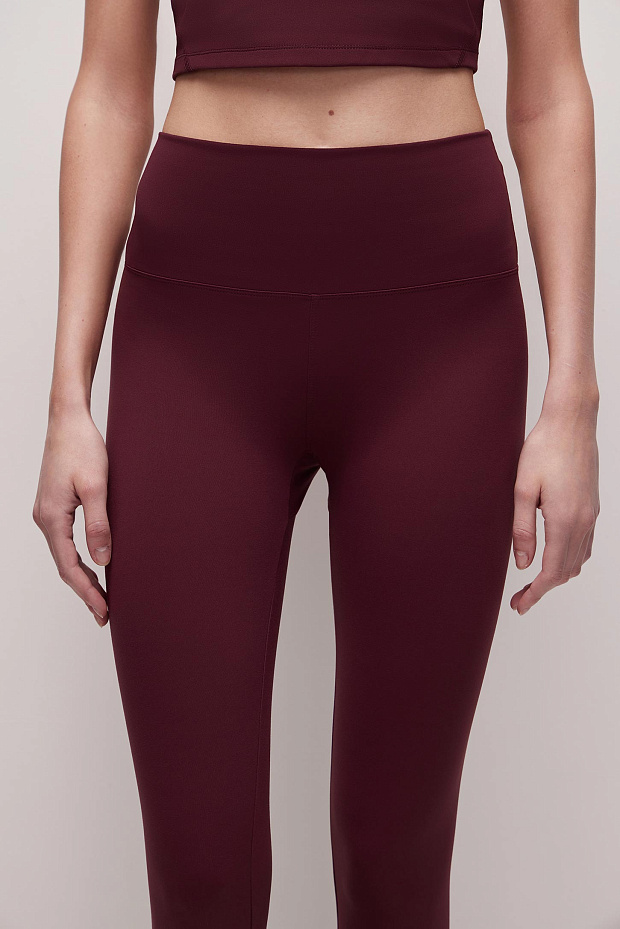 Спортивные легинсы (бордовый)