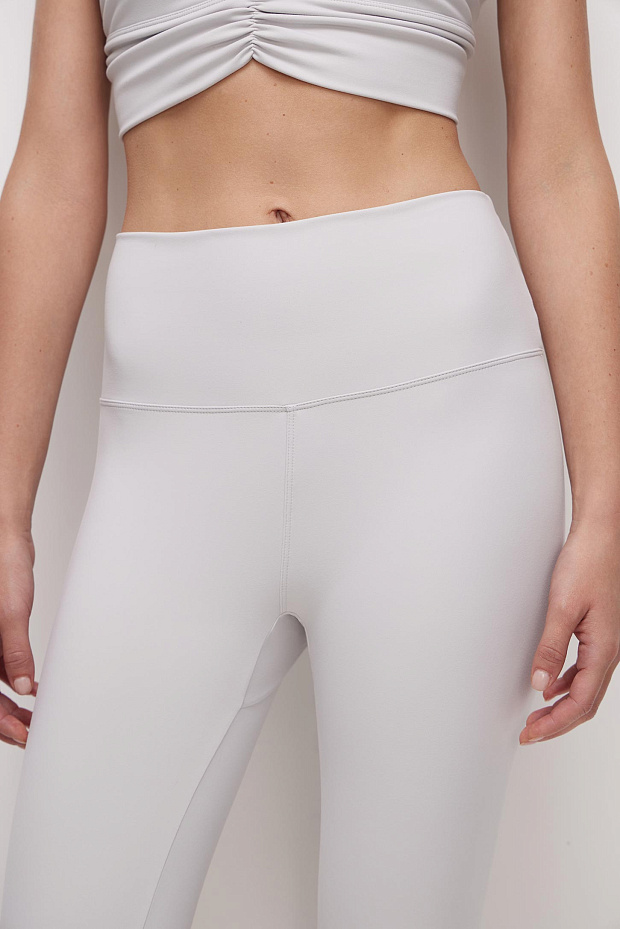 Легинсы укороченные (светло-серый)