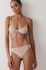 Трусы-стринги Белье из тонкого капрона / Glaze