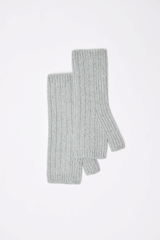 Митенки-варежки (мятный)