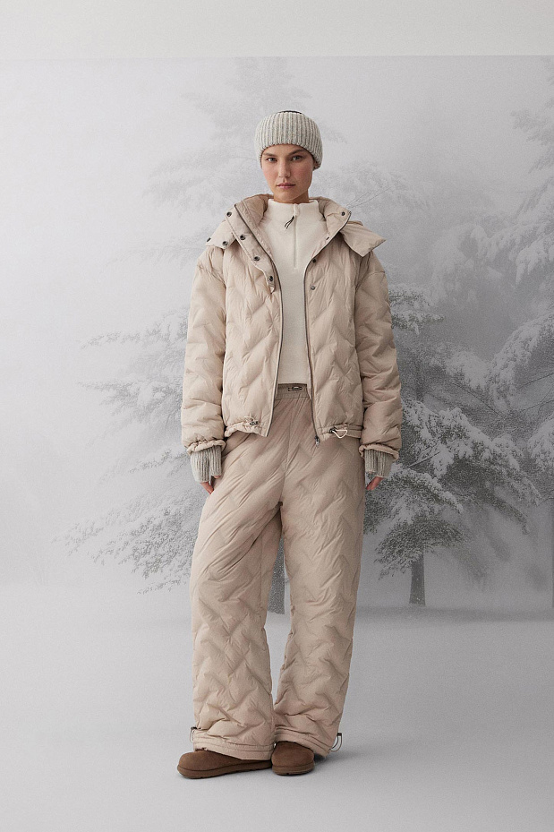 Брюки (светло-бежевый)