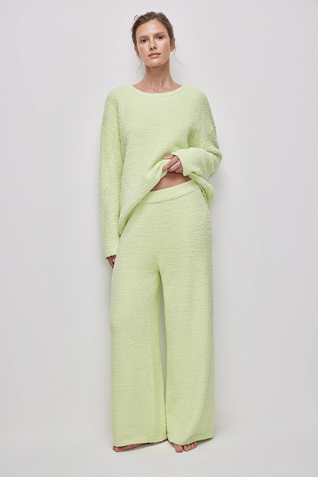 Пижамные брюки (лайм)