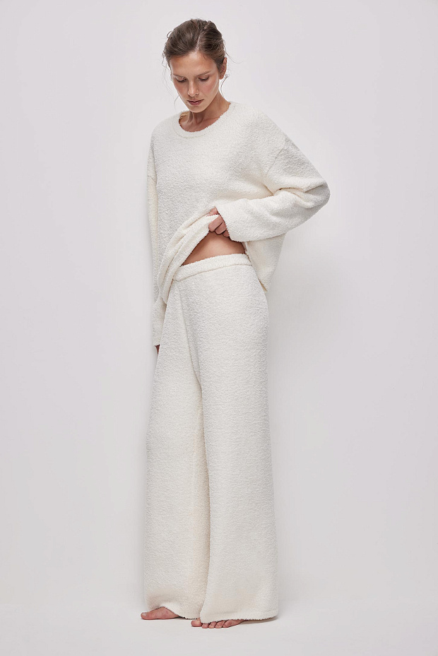 Пижамные брюки (пломбир)